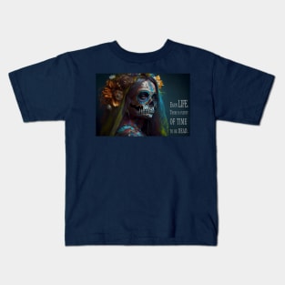 Catrina La Calavera Garbancera #4 Kids T-Shirt